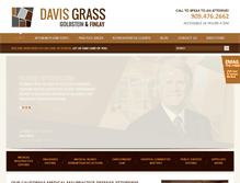 Tablet Screenshot of davis-grass.com